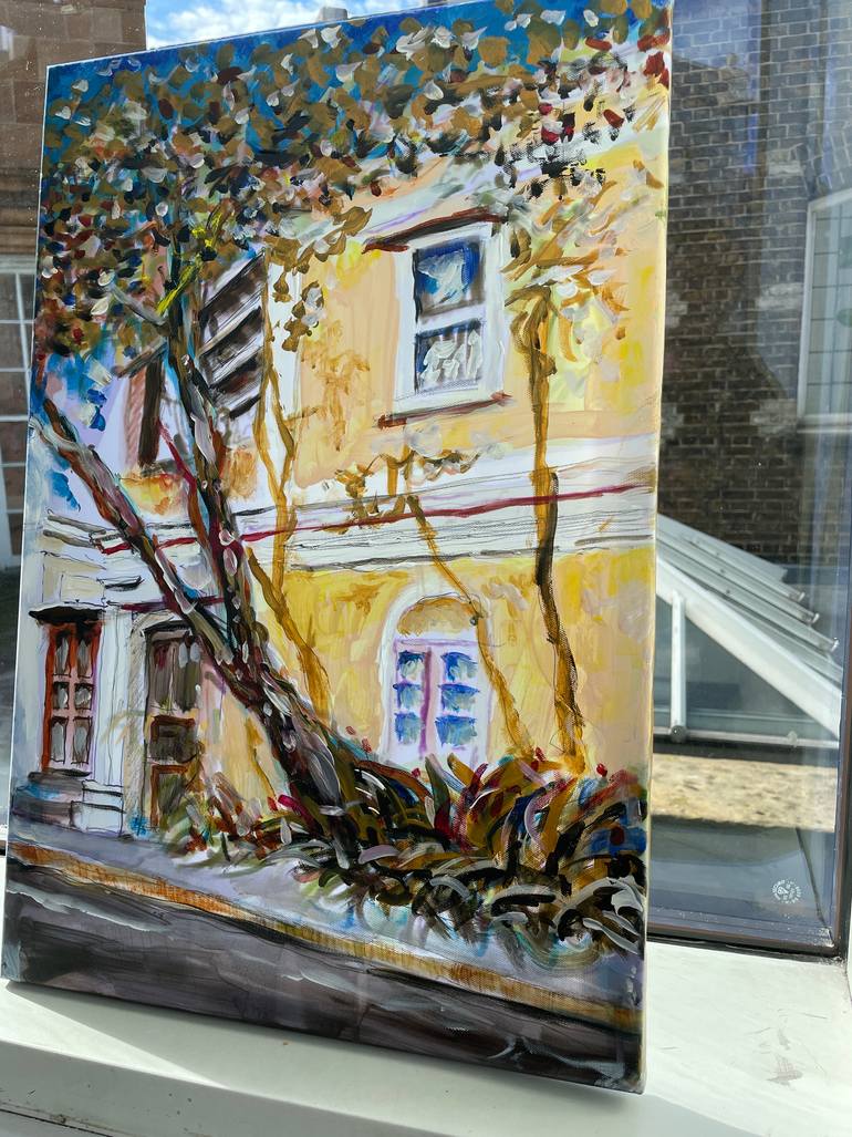 Original Impressionism Travel Painting by Daniel Smith