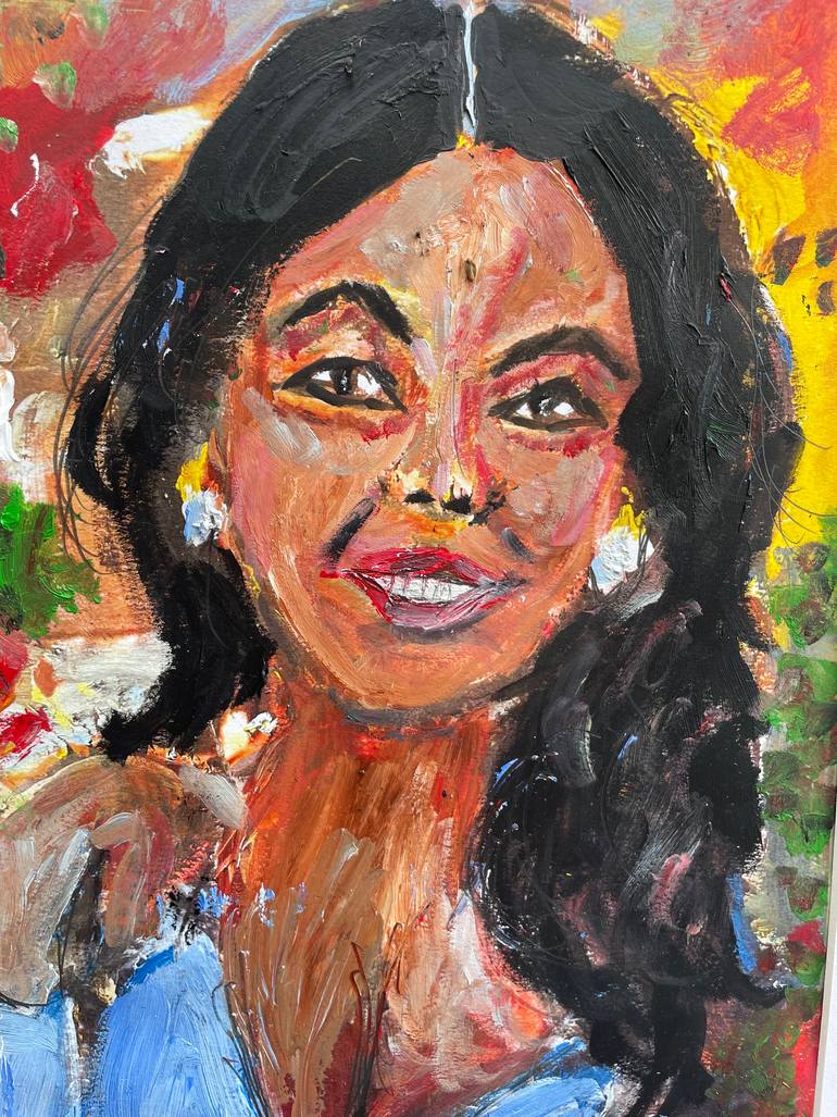 Original Figurative Women Painting by Daniel Smith