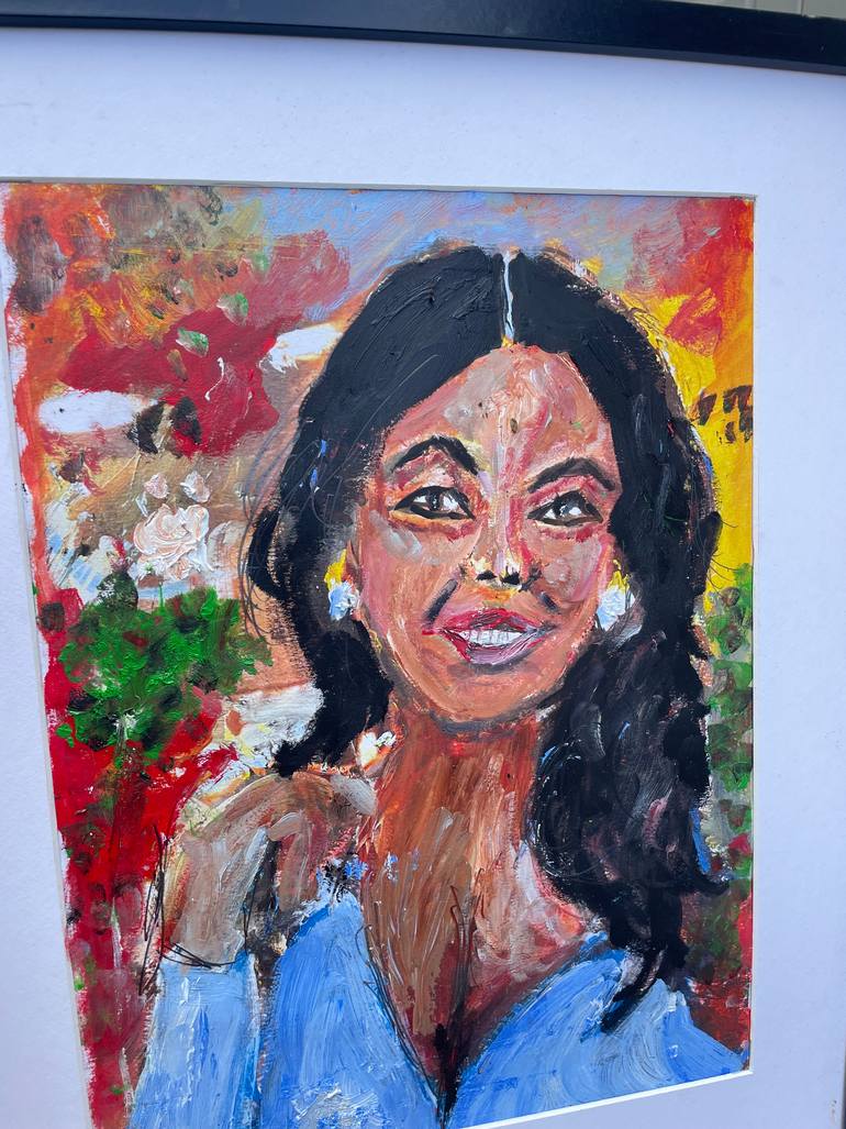 Original Figurative Women Painting by Daniel Smith