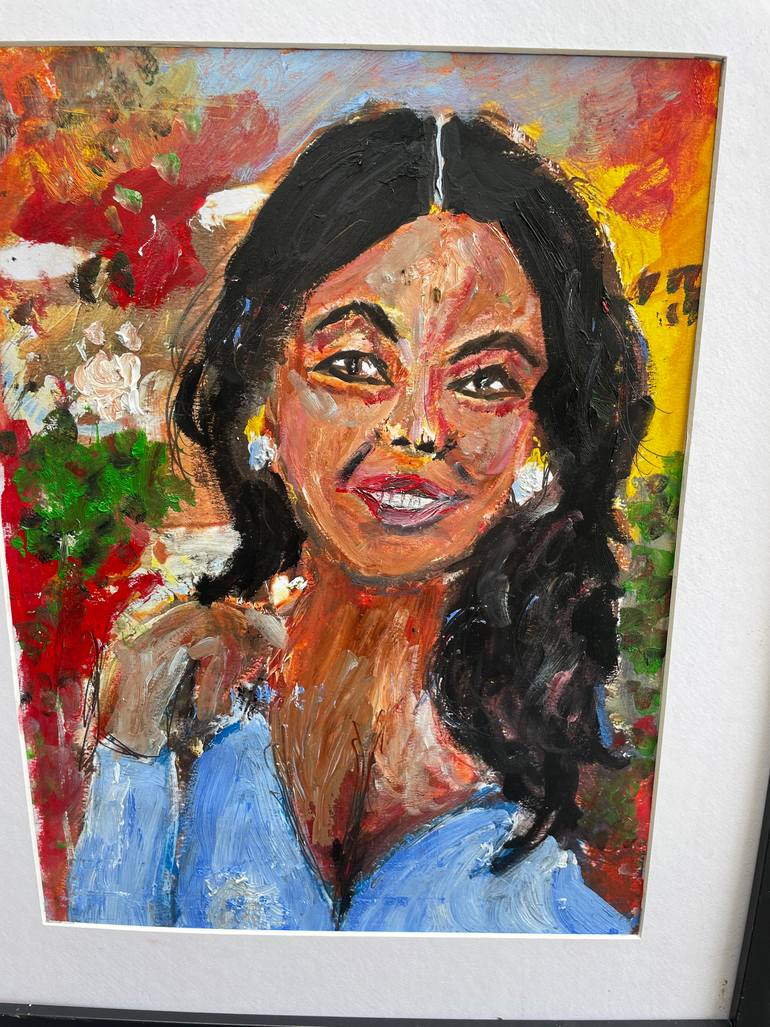Original Figurative Women Painting by Daniel Smith