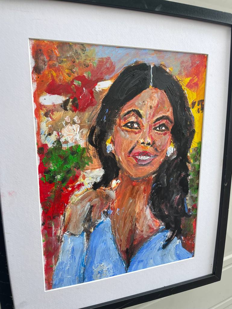 Original Figurative Women Painting by Daniel Smith