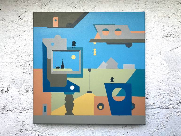 Original Contemporary Abstract Painting by Anton Ketov
