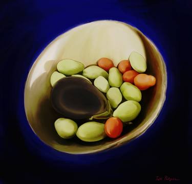 Print of Photorealism Food Mixed Media by Tati Palgova