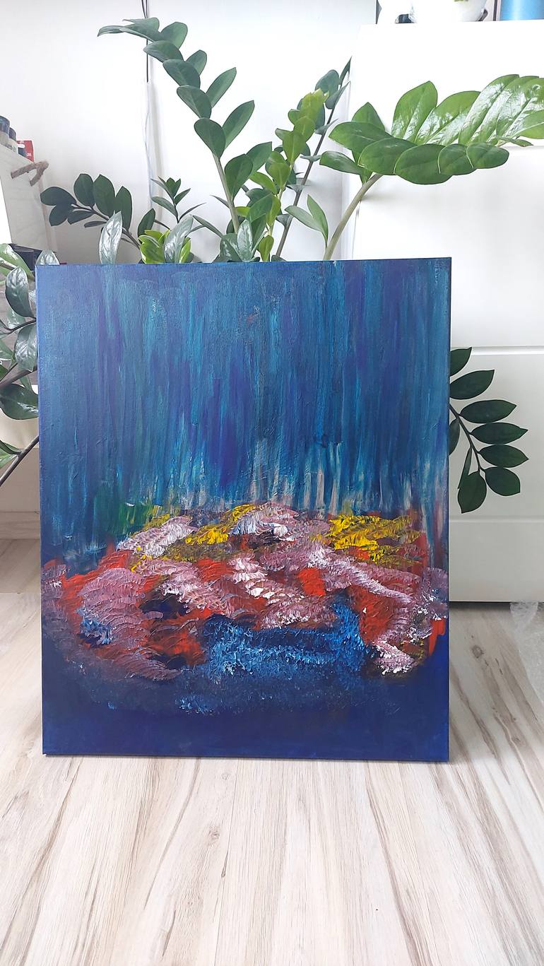 Original Abstract Painting by Monika Kortez