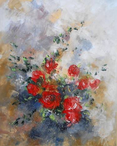 Original Floral Paintings by Axelle BOSLER