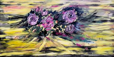 Original Modern Floral Paintings by Joanna Dabrowska