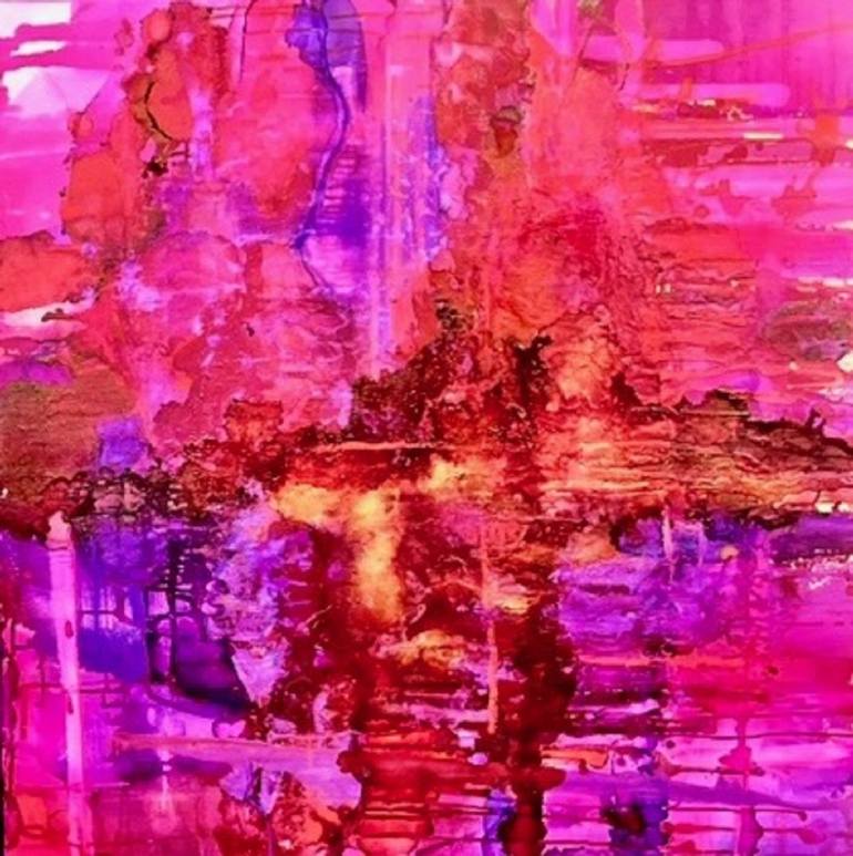Original Abstract Painting by Rebecca Carter