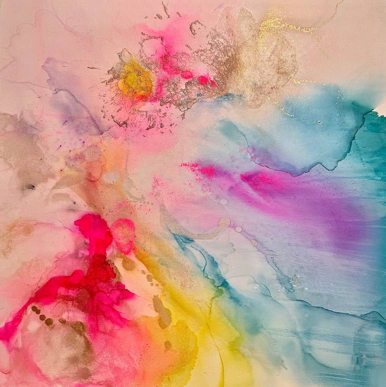 Original Contemporary Abstract Painting by Rebecca Carter