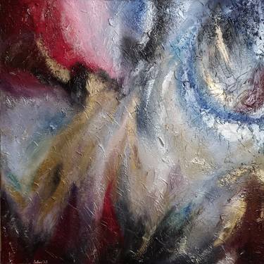 Original Abstract Expressionism Abstract Paintings by Sabeen Hashmi