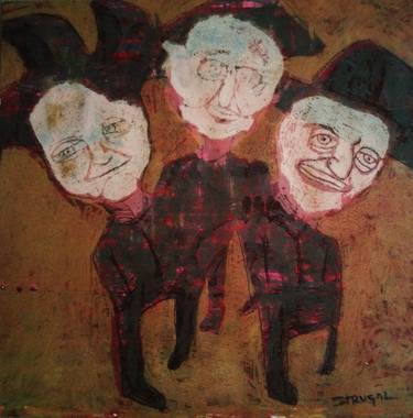 3jesters (sketch)-Limited Edition 1 of 1. thumb