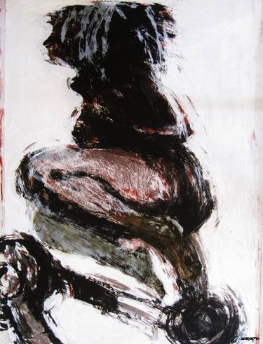 Original Nude Printmaking by Michal Strugalski