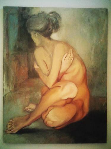 Original Figurative Nude Paintings by Michal Strugalski