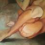 Painting: oil on canvas 50 W x 65 H x 1.5 D