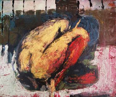 Original Abstract Nude Paintings by Michal Strugalski