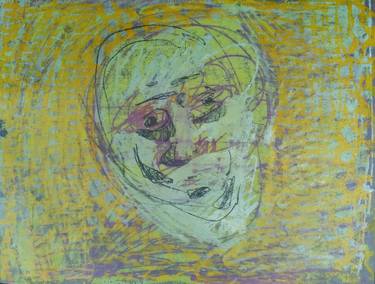 Print of Abstract Portrait Printmaking by Michal Strugalski