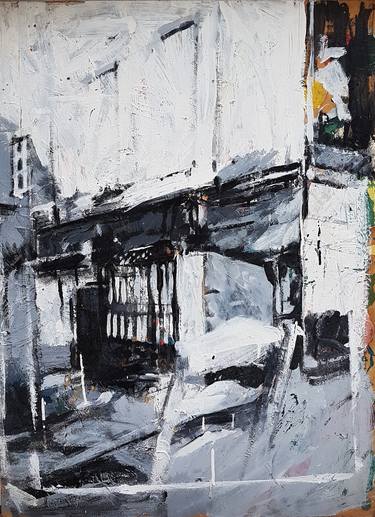 Print of Impressionism Architecture Paintings by Michal Strugalski