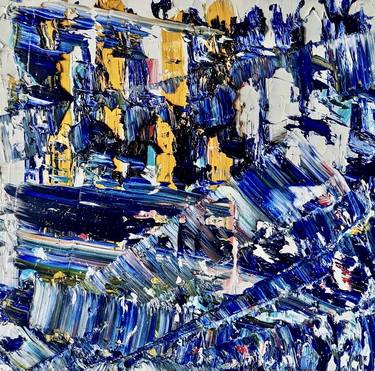 Original Abstract Expressionism Abstract Paintings by Niam Jain