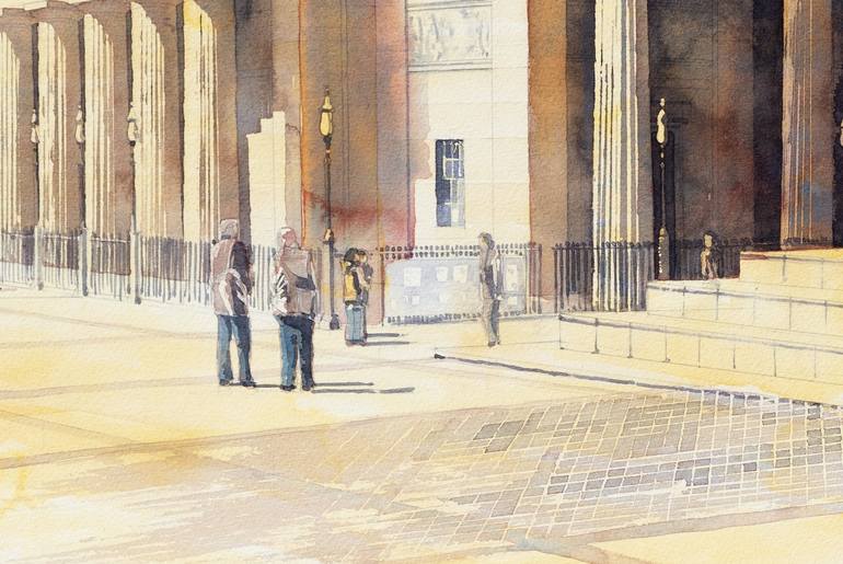 Original Architecture Painting by DAVID O'REILLY