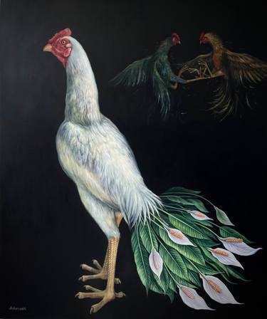 Original Animal Painting by ESMAEIL ASGHARZADEH