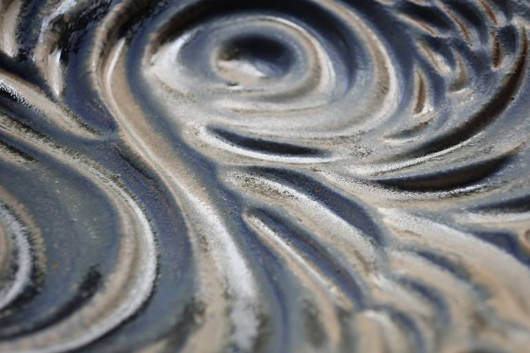 Original Abstract Beach Sculpture by Amelia Johannsen