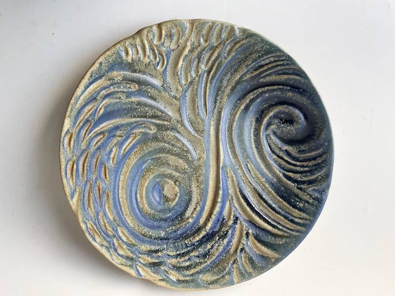 Original Abstract Beach Sculpture by Amelia Johannsen