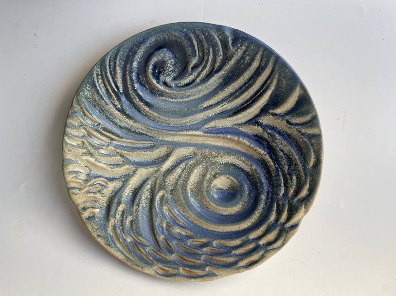 Original Abstract Beach Sculpture by Amelia Johannsen
