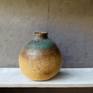 textured ceramic vase