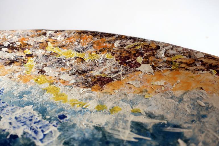 Original Conceptual Beach Painting by Amelia Johannsen