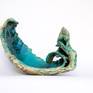 ceramic wave sculpture