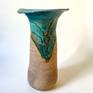 Nature inspired large ceramic vase