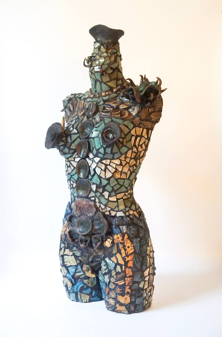 Original Conceptual Body Mixed Media by Amelia Johannsen