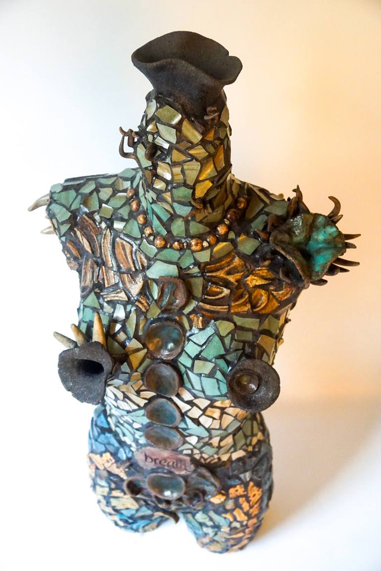 Original Conceptual Body Mixed Media by Amelia Johannsen