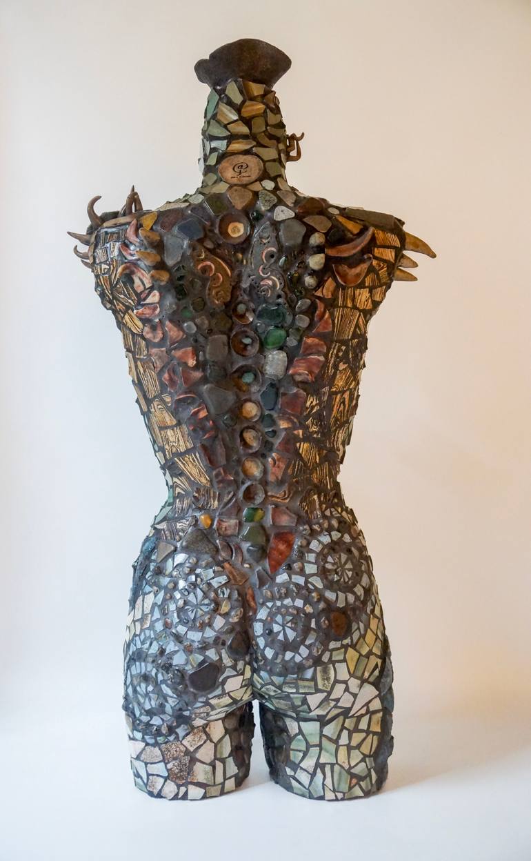 Original Conceptual Body Mixed Media by Amelia Johannsen