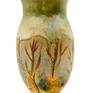 ceramic landscape vase