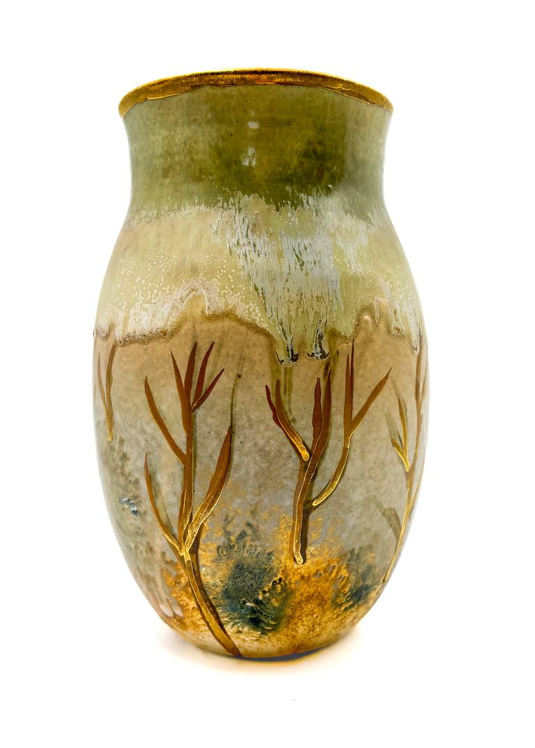 Original Abstract Expressionism Nature Sculpture by Amelia Johannsen