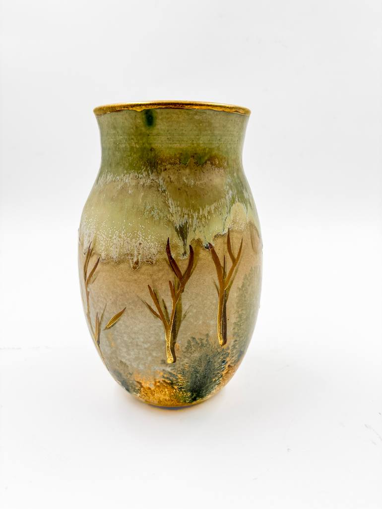 Original Abstract Expressionism Nature Sculpture by Amelia Johannsen