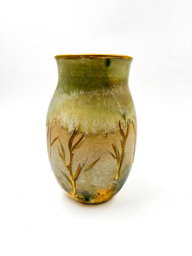 Original Abstract Expressionism Nature Sculpture by Amelia Johannsen
