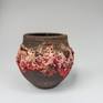 sculptural clay vessel