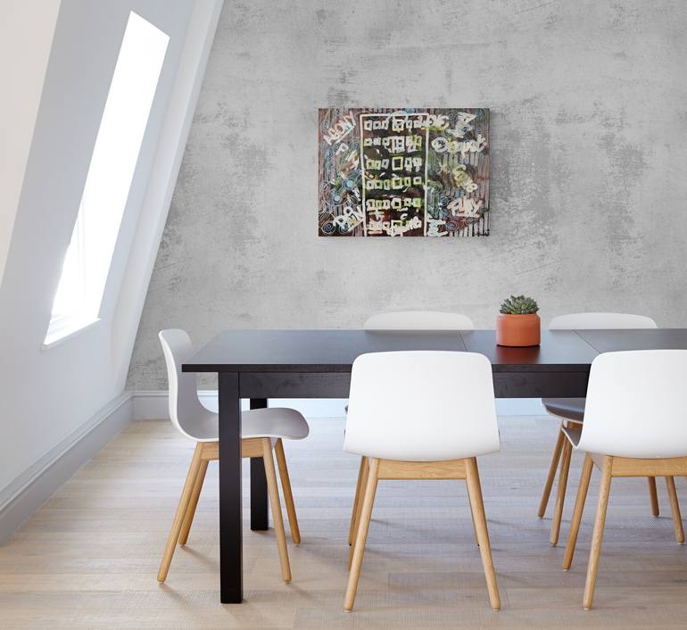 Original Contemporary Abstract Painting by Erik Sandell