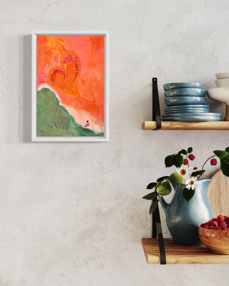 Original Impressionism Abstract Painting by Daria Yeliseyeva