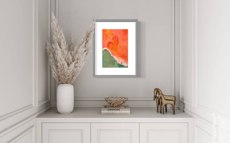 Original Impressionism Abstract Painting by Daria Yeliseyeva