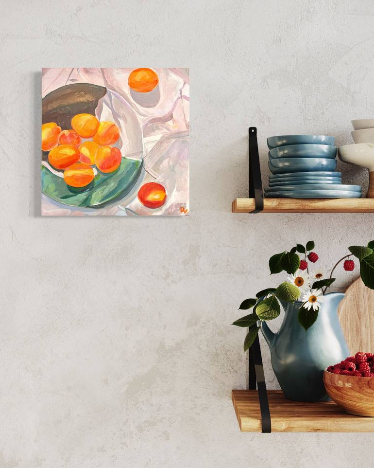 Original Expressionism Still Life Painting by Daria Yeliseyeva