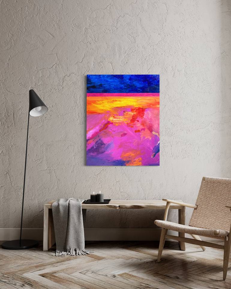 Original Abstract Painting by Daria Yeliseyeva