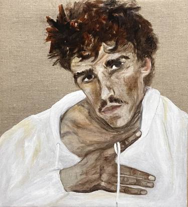 Original Artificial Intelligence People Paintings by Isolde Tomann