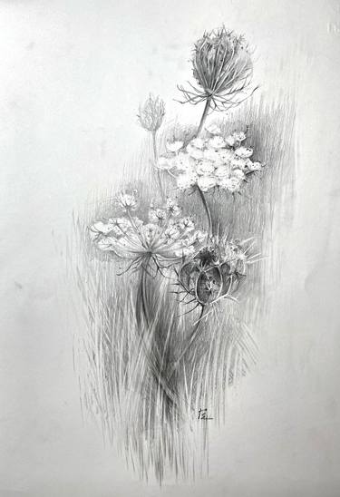 Original Botanic Paintings by Elena Hromova