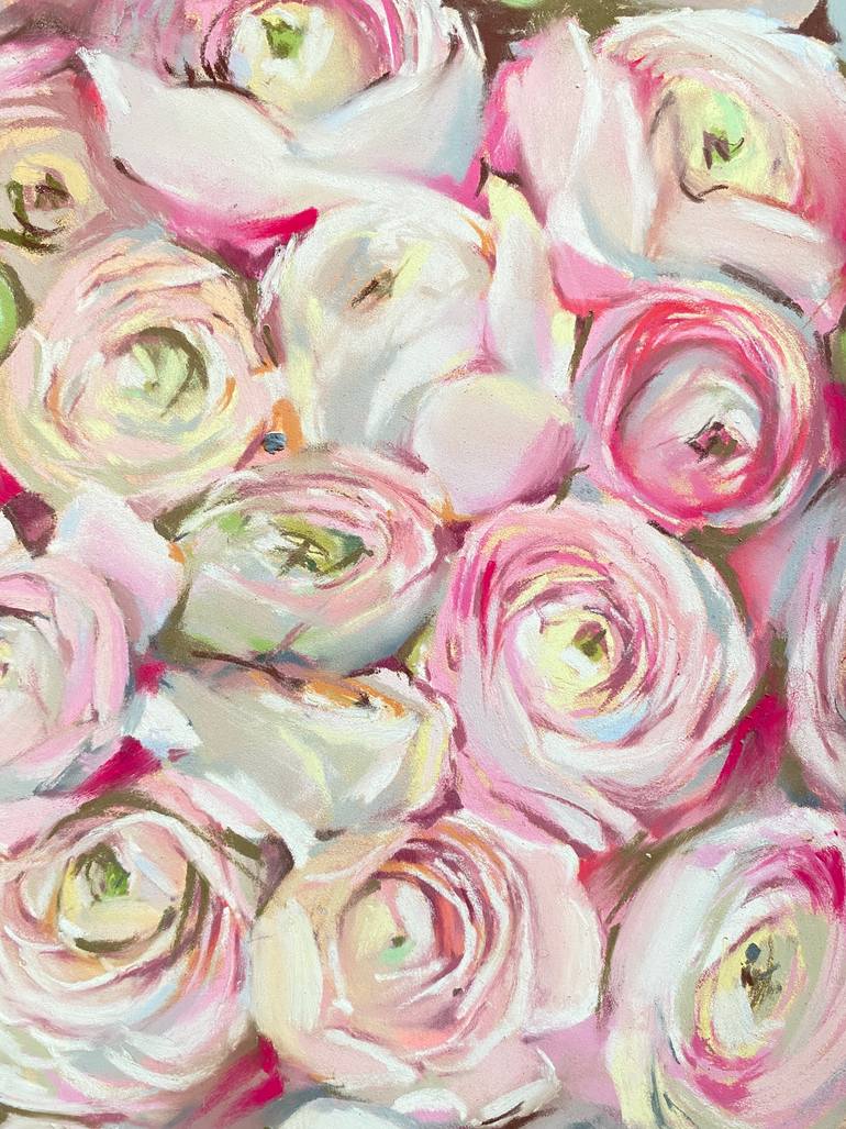 Original Illustration Botanic Mixed Media by Elena Hromova