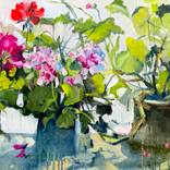 Geranium by Elena Hromova
