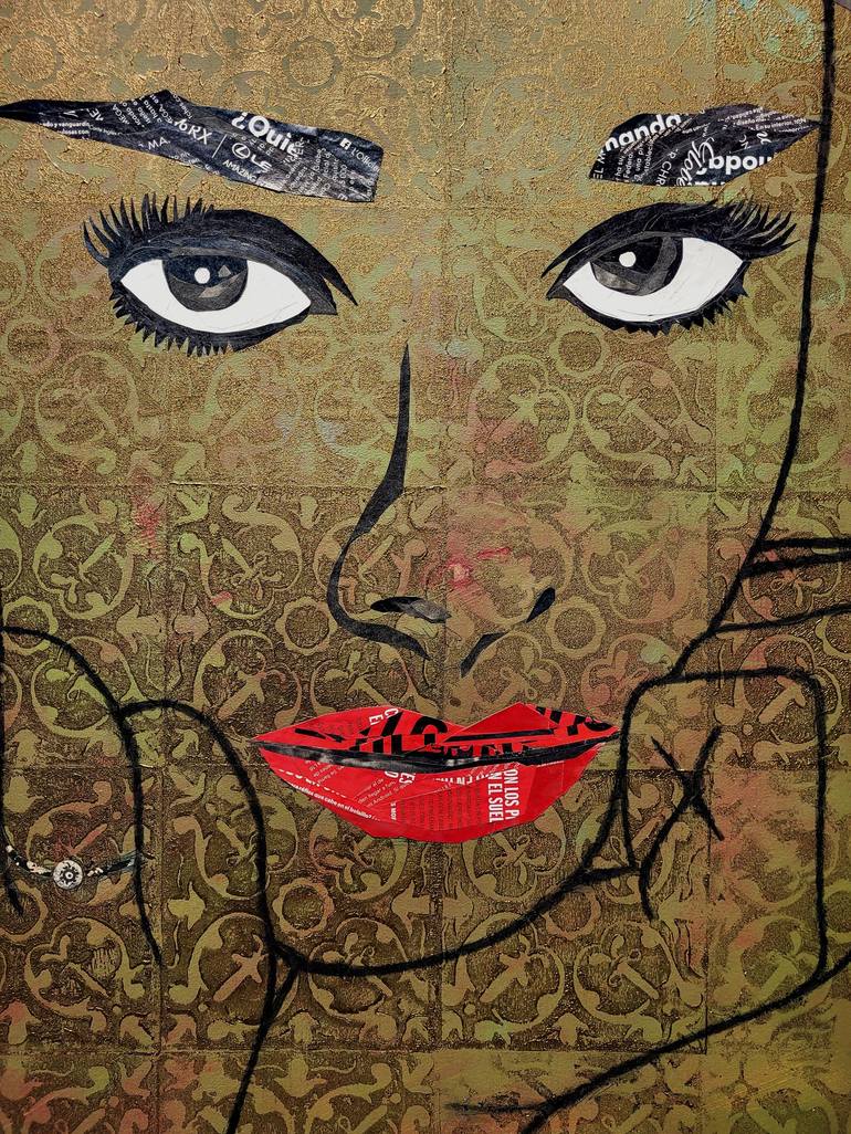 Original Contemporary Women Mixed Media by Angela Matera