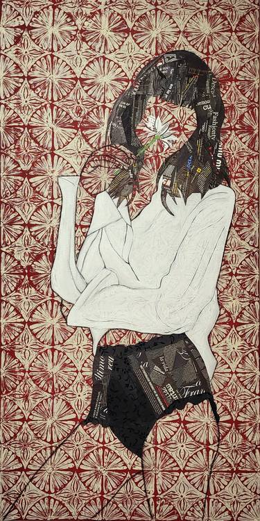 Print of Contemporary Women Mixed Media by Angela Matera