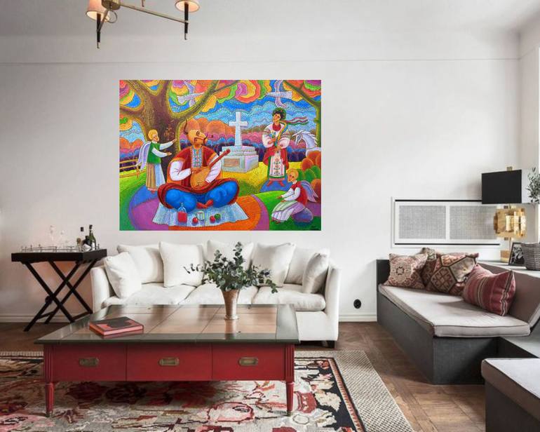 Original Folk Other Painting by Leonid Davydenko